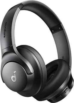 soundcore van Anker Q20i - Hoofdtelefoon met hybride actieve ruisonderdrukking - Bluetoothoordoppen - Speelduur van 40 u - Hi-Res Audio - Veel bas - Appinstellingen - Transparantiemodus - Ideaal voor op reis — thumbnail 1