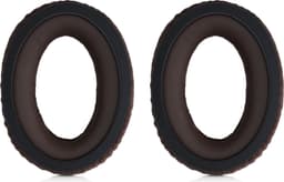 kwmobile 2x fluwelen oorkussens geschikt voor Sennheiser HD 559 / 569 / 599 koptelefoons - Kussens voor over-ear-koptelefoon in bruin — thumbnail 4