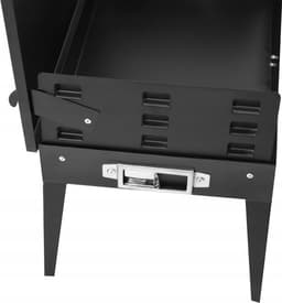 Draagbare Grill in Koffer 42x22cm + Grillaccessoires — thumbnail 3