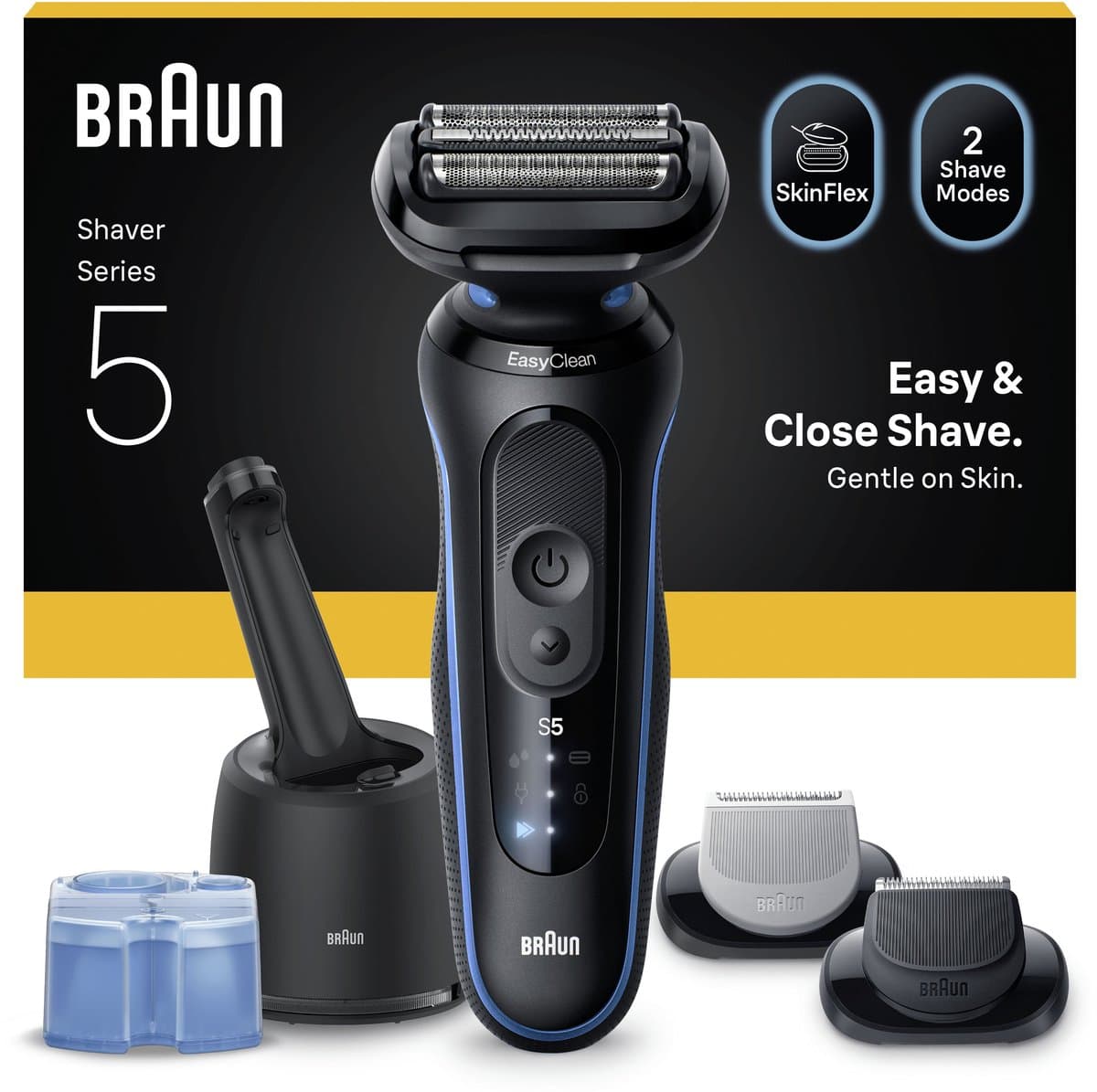 BRAUN 52-B7650cc Scheerapparaat Zwart — afbeelding 1