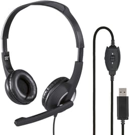 Hama PC-Office-headset HS-USB250 Stereo Zwart — thumbnail 1