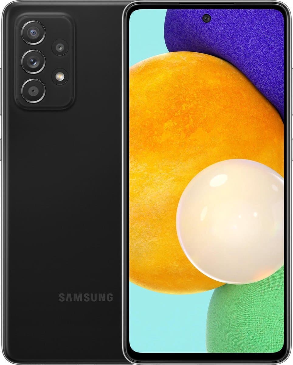 Samsung Galaxy A52 - 4G - 128GB - Enterprise Edition - Awesome Black — afbeelding 1