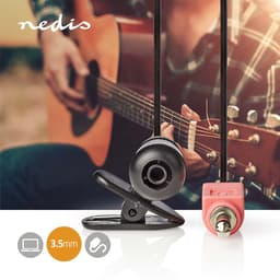 Nedis Microfoon - Apparaat: Notebook / Smartphone / Tablet - Bedraad - 1x 3.5 mm Audio Out — thumbnail 4