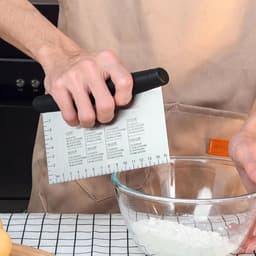Metalen Deegsnijder - Deegmixer Hakmolen - Bakken Gebak - Roestvrij Staal — thumbnail 5