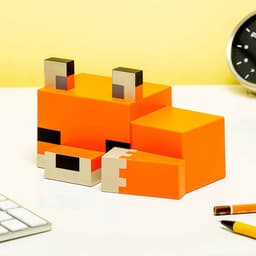 Minecraft Fox Nachtlampje – Officieel Gelicentieerde Schattige Lamp, Cadeaus voor Jongens & Meisjes, Gaming Kamer Accessoires & Decoratie voor Kinderkamer – Paladone — thumbnail 3