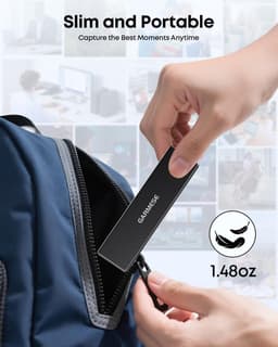 Externe SSD - Draagbare Opslag - Snelle Data Overdracht - USB 3.2 Gen 2 - 500 GB - Zwart — thumbnail 3