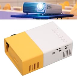 aladdien - Mini Projector - Draagbare Film Projector - Smart HD 1080P - Compact formaat - Voor Laptop Tablet en Telefoon - Multimedia Projector — thumbnail 4