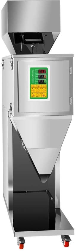 Flolife - Automatische Vulmachine 10-999g RVS 200W – Digitale Weeg- & Verpakkingsmachine voor Graan, Thee, Rijst, Zaden en Korrels – Intelligente Kwantitatieve Vulmachine — thumbnail 1
