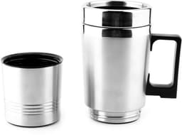 Dailygoody - Kettle - Reislade - 350ml en 150ml - Elektrische Koffie en Thee - Voor onderweg - 12V — thumbnail 3