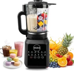 Staande mixer - Soepmaker - Warme maaltijden maken - 12 automatische programma's - 1.7 liter kan - Wit — thumbnail 1