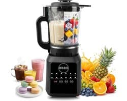 Staande mixer - Soepmaker - Warme maaltijden maken - 12 automatische programma's - 1.7 liter kan - Wit