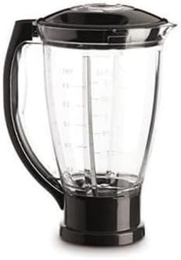 Blender Kom - Schaal Keukenmachine - Smoothies Maken - Vaatwasserbestendig - 1.5 Liter - Zwart — thumbnail 2