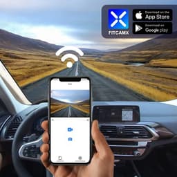 Dashcam BMW - Autocamera Video - Rijgedrag Vastleggen - OEM Geïntegreerde Stijl - 4K Resolutie - Grijs — thumbnail 3