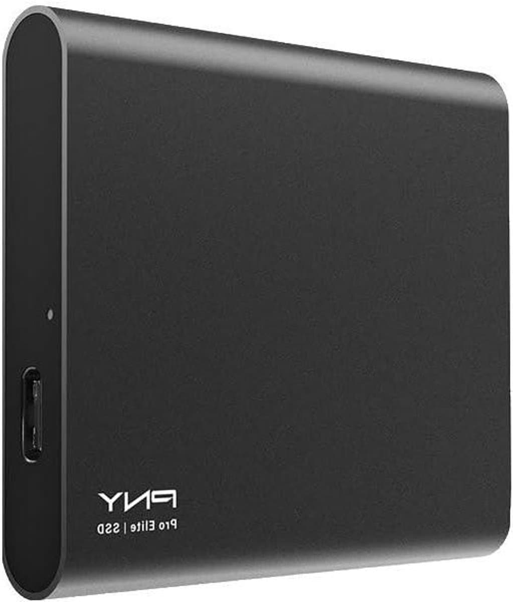 Draagbare SSD - Externe Opslag - Snelle Data Transfer - Aluminium Ontwerp - 1TB - Zwart — afbeelding 1