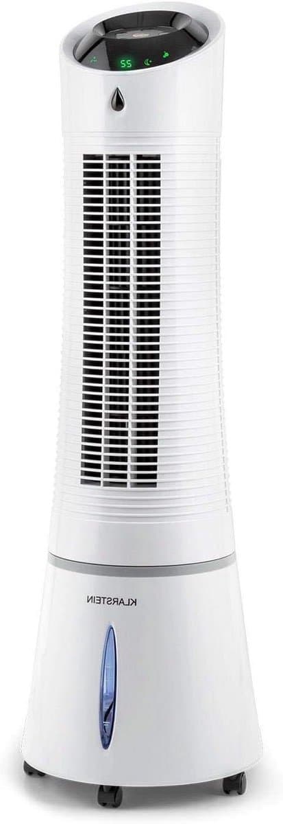 Luchtkoeler Toren - Ventilator Bevochtiger - Ruimte Verfrissen - 4-in-1 Functie - 210 M3/H - Wit — afbeelding 1