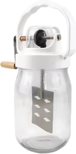Handmatige botermaker - Keukenmixer Menggereedschap - Verse boter maken - Snel en voedselveilig - 1500 ml - Enkele Attribuut — thumbnail 1