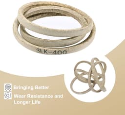 V-riem Gazonmaaier - Aandrijfriem Tuin - Gazon Onderhouden - Aramidevezel Materiaal - 3/8" x 40" - Grijs — thumbnail 2