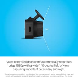 Compacte Dashcam - Auto Camera - Veilige Rit - Ingebouwde Polarisator - 1080p HD - Zwart — thumbnail 2