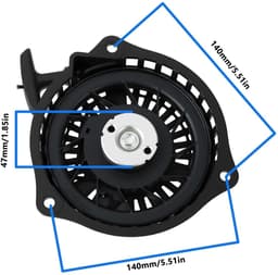 Dailygoods - Trekkoordstarter voor Einhell GC-PM 46/4 S Grasmaaier - Vervangingsonderdeel — thumbnail 3