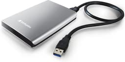 Externe Harde Schijf - Draagbare Opslag - Bestanden Opslaan - Plug and Play - 1TB - Zilver — thumbnail 1
