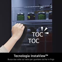 LG InstaView GMG960EVJE - Amerikaanse koelkast - 4 deuren - Zwart — thumbnail 5