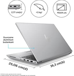 HP ZBook Fury 16 G10 - Workstation - i9-13950HX - 32 GB RAM - 1 TB SSD - RTX 4000 Ada — thumbnail 3