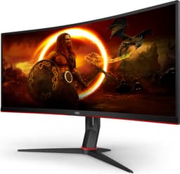 AOC CU34G2 - QHD VA Curved UltraWide 100Hz Gaming Monitor - 34 Inch — thumbnail 2