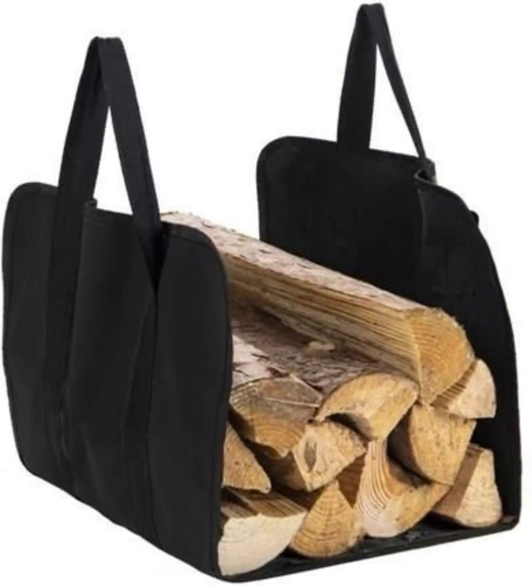 Kaminer Houtdraagtas 600D Oxford - Sterk & Waterdicht voor 20 kg Hout — afbeelding 1