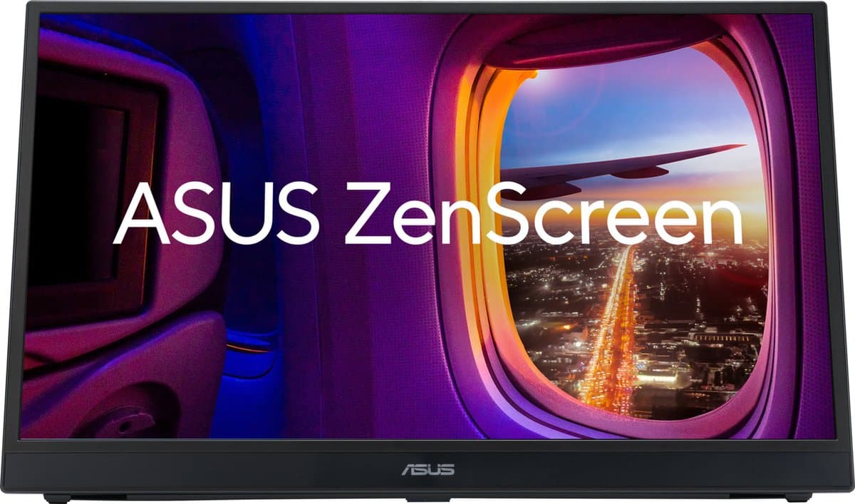 ASUS ZenScreen MB17AHG - Portable Gaming Monitor - FreeSync Premium - 144hz - Kickstand - HDMI-USB C - 17 inch — afbeelding 1