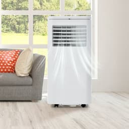 Mobiele airconditioner 7000 BTU/h, 2KW. Luchtontvochtiger, met afzuigfunctie, afstandsbediening/APP-bediening/3 bedrijfsmodi/voor ruimtes tot 80 m³, 24-uurs timer. Energie-efficiëntieklasse A — thumbnail 3