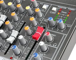 Mengpaneel - Vonyx VMM-F701 - Professionele 7-kanaals mixer met o.a. mp3 speler, echo en delay effecten — thumbnail 4