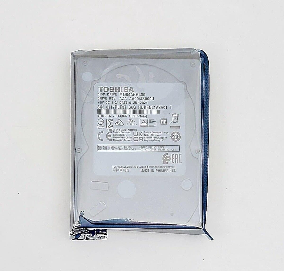4TB 5400RPM 2.5 inch harde schijf met 16 MB cache – Ideaal voor TiVo, MiniPC en desktop — afbeelding 1