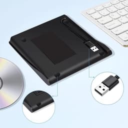 Externe Schijf - Draagbare Brander - Data Archiveren - Snelle USB 3.0 - Compact Ontwerp — thumbnail 2