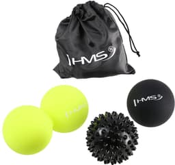 HMS BLS01 Set - Massageballen - 3 stuks - Diameter 6 cm - Siliconen — thumbnail 1
