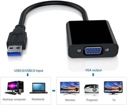 Externe USB 3.0 naar VGA Adapter voor Beeldscherm Uitbreiding — thumbnail 4