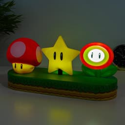 Super Mario Icoon Lamp – Officieel Gelicentieerd Nintendo Gamer Licht – Paladone — thumbnail 1