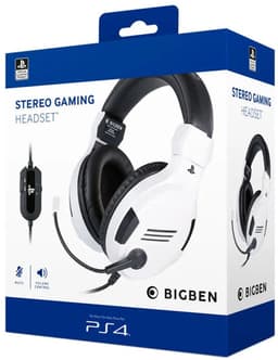 Bigben Stereo Gaming Headset V3 - PS5 & PS4 - Wit — thumbnail 2