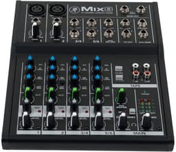 Mackie Mix8 4-kanaals mengpaneel met 2 microfooningangen, 3-bands EQ en aux send — thumbnail 4