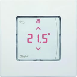 Digitale Opbouw Kamerthermostaat voor Hydraulische Vloerverwarming - Icon Display - Wit — thumbnail 1