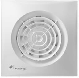 Soler & Palau Silent-100 CHZ Badkamerventilator 100mm - Met Timer en Vochtsensor - 95 m³/h - Stil — thumbnail 1