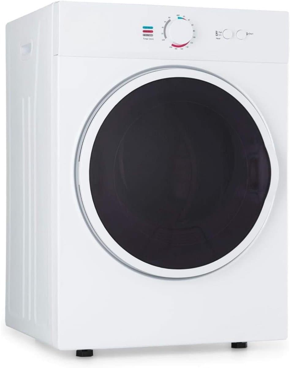 Florixa® Mini Droger - Droger - Mini Wasmachine - Wit - 48cm x 49cm x 69cm — afbeelding 1