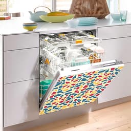 Magnetische Vaatwasser Cover met Geometrisch Design 58x66 cm — thumbnail 5