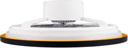 REALITY VARPULA - Ventilator - Zwart-goud - incl. 1x SMD 28 W - Afstandsbediening - Geintegreerde dimmer - Traploos instelbare lichtkleur - Zomer- en wintermodus - 6 snelheidsniveaus — thumbnail 1