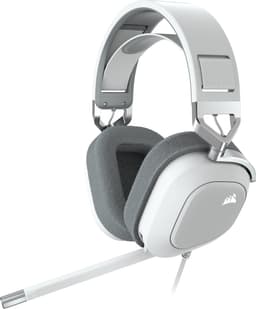 Corsair HS80 - Bedrade Gaming Headset - RGB - Dolby Audio 7.1 Surround - Wit - PC — thumbnail 1