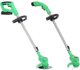 Elektrische Grasmaaier - Tuinmaaier Snoeier - Gazon Onderhoud - Multifunctioneel Ontwerp - 30 cm Snijbreedte - Zwart — thumbnail 1
