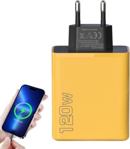 Multi-poort snellaadlader, multipoort USB-oplaadadapter 120W — thumbnail 1
