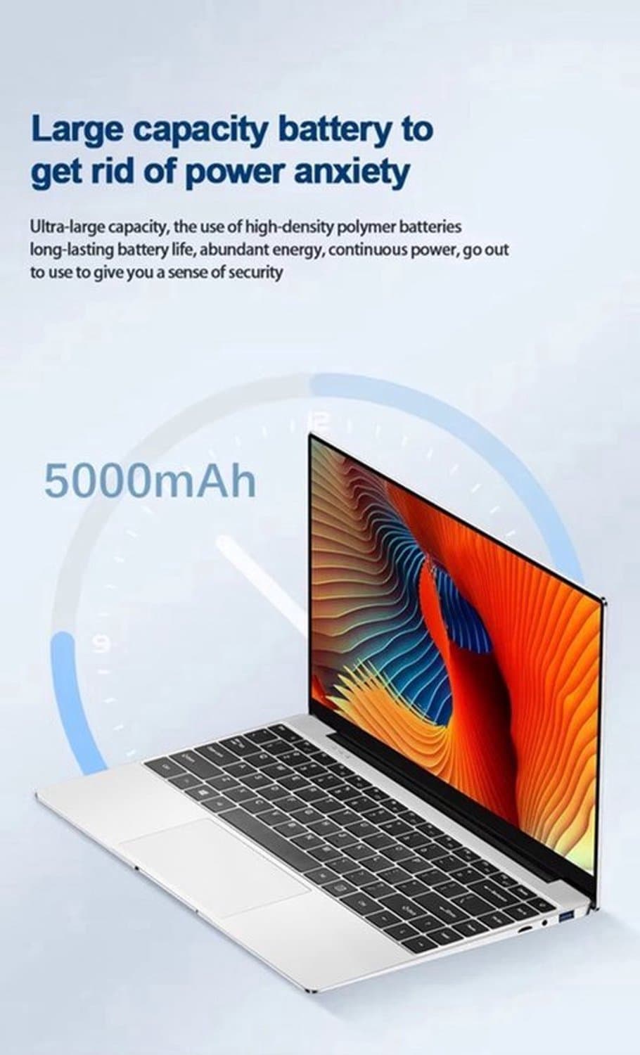 Laptop 12GB RAM 2TB SSD - 14.1 Inch IPS Scherm - 1920 x 1280 Resolutie - SSD Opslag - Zilver - Windows 11 Computer — afbeelding 1