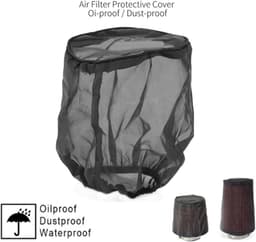 Autobeschermende waterdichte oliebestendig stofdicht voor hoge doorstroming luchtinlaatfilters stof regensok cover wikkeldop (klein) — thumbnail 3