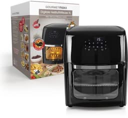 Digitale XL heteluchtfriteuse, 12 liter, bijzonder vetarme en zachte bereiding, 9 programma's, timerfunctie voor nauwkeurig koken en automatisch uitschakelen, zwart — thumbnail 5