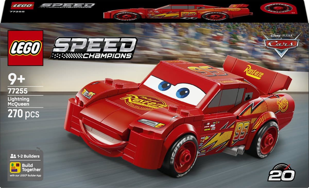 Lego Speed Champions 77255 Bliksem Mcqueen Bouwstenen — afbeelding 1